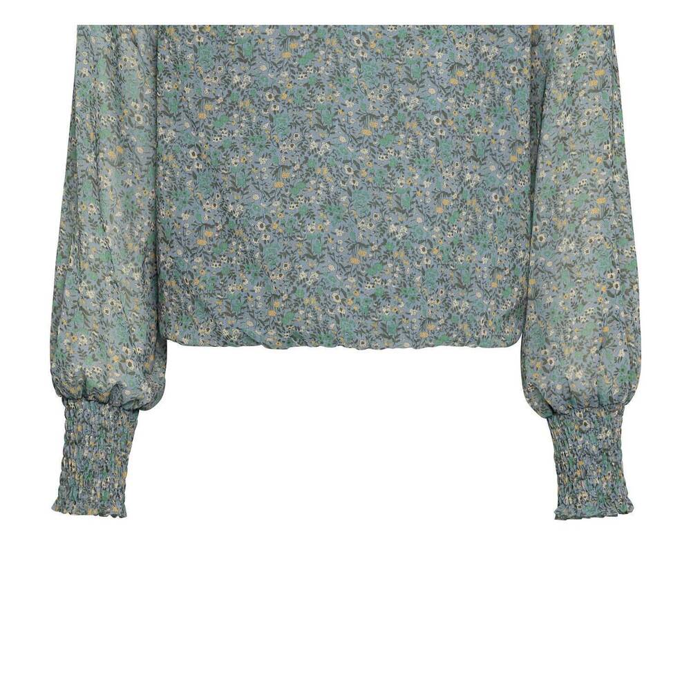 NEW PLEAT girls elizabeth top in marigold